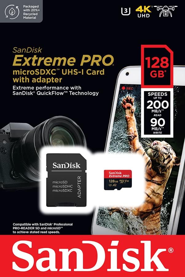  SanDisk 128GB Extreme PRO